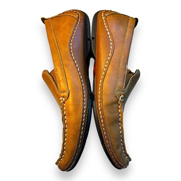 Madden Mens Driving Loafers Shoes Size 8 M Tan Slip on Casual - Picture 3 of 12